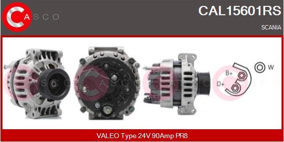 Casco CAL15601RS - Alternator furqanavto.az