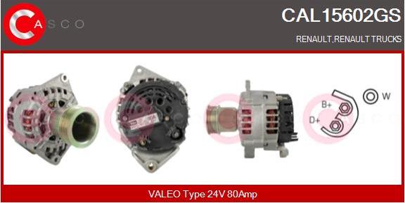 Casco CAL15602GS - Alternator furqanavto.az