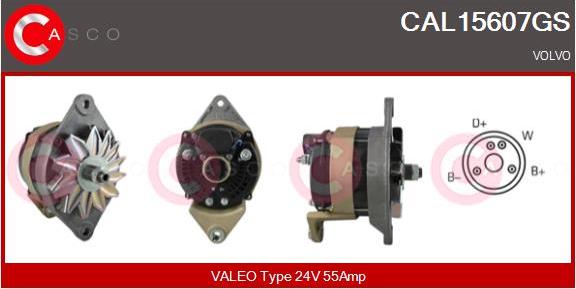 Casco CAL15607GS - Alternator furqanavto.az