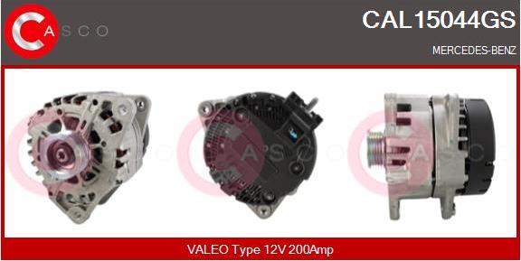 Casco CAL15044GS - Alternator furqanavto.az