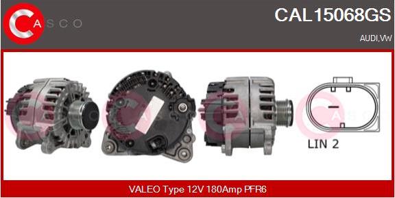 Casco CAL15068GS - Alternator furqanavto.az