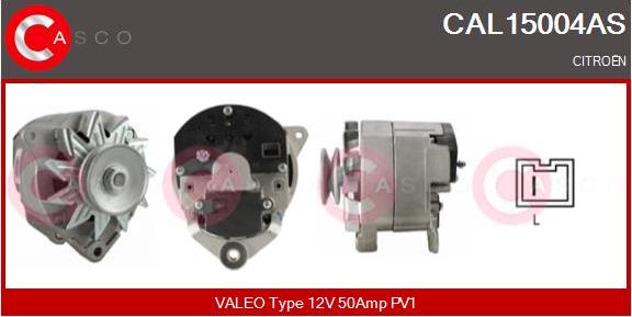 Casco CAL15004AS - Alternator furqanavto.az