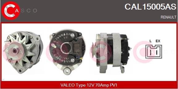 Casco CAL15005AS - Alternator furqanavto.az