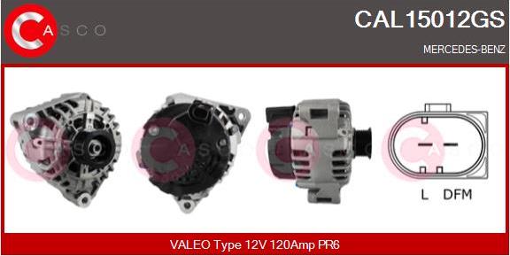 Casco CAL15012GS - Alternator furqanavto.az