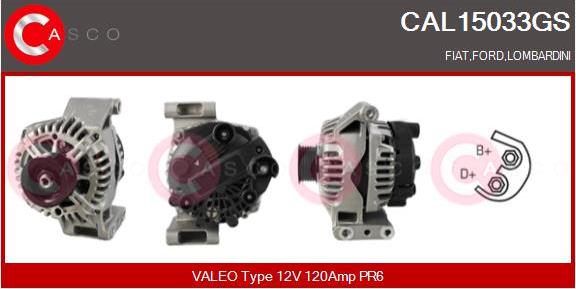 Casco CAL15033GS - Alternator furqanavto.az