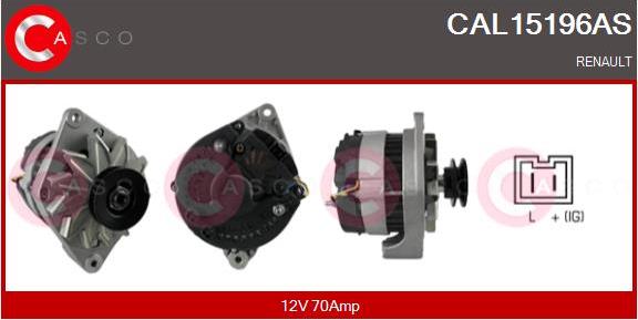 Casco CAL15196AS - Alternator furqanavto.az