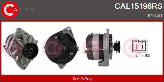 Casco CAL15196RS - Alternator furqanavto.az