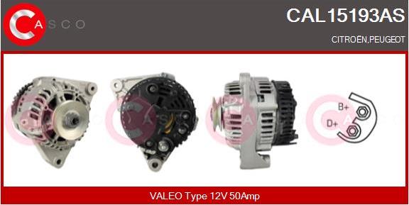 Casco CAL15193AS - Alternator furqanavto.az