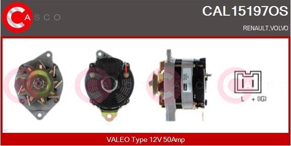Casco CAL15197OS - Alternator furqanavto.az