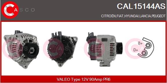 Casco CAL15144AS - Alternator furqanavto.az