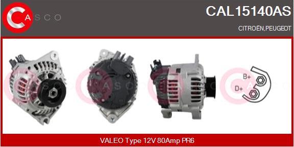 Casco CAL15140AS - Alternator furqanavto.az