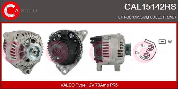 Casco CAL15142RS - Alternator furqanavto.az