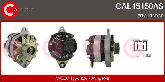 Casco CAL15150AS - Alternator furqanavto.az