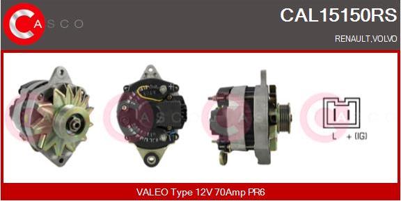 Casco CAL15150RS - Alternator furqanavto.az