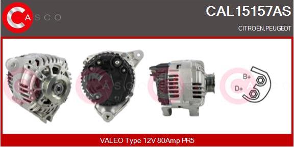 Casco CAL15157AS - Alternator furqanavto.az