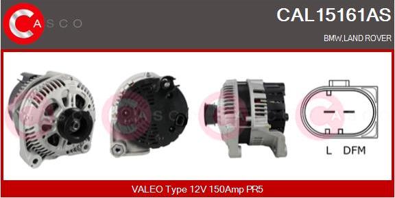 Casco CAL15161AS - Alternator furqanavto.az