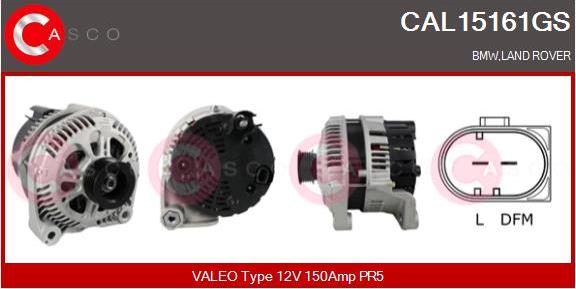 Casco CAL15161GS - Alternator furqanavto.az