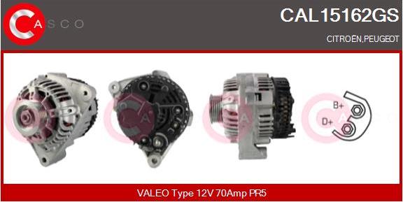 Casco CAL15162GS - Alternator furqanavto.az