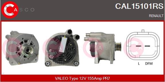 Casco CAL15101RS - Alternator furqanavto.az