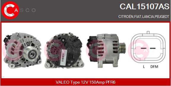 Casco CAL15107AS - Alternator furqanavto.az