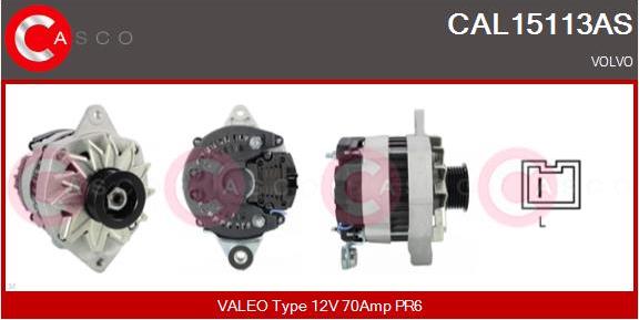 Casco CAL15113AS - Alternator furqanavto.az