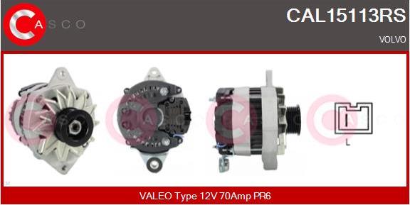 Casco CAL15113RS - Alternator furqanavto.az