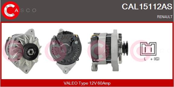 Casco CAL15112AS - Alternator furqanavto.az