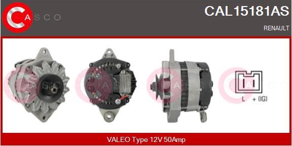 Casco CAL15181AS - Alternator furqanavto.az
