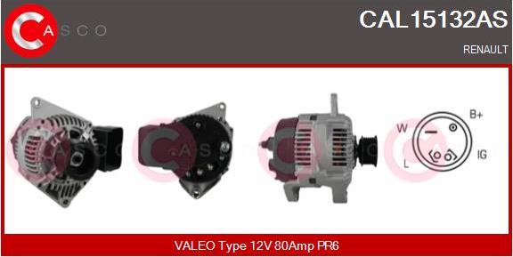 Casco CAL15132AS - Alternator furqanavto.az