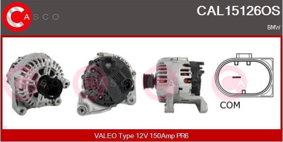 Casco CAL15126OS - Alternator furqanavto.az