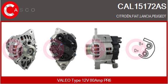 Casco CAL15172AS - Alternator furqanavto.az