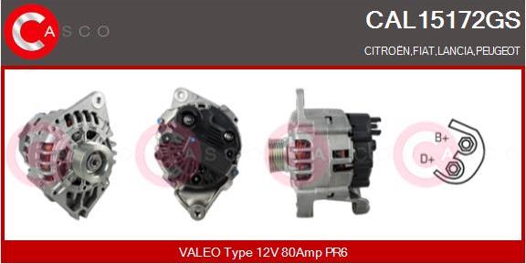 Casco CAL15172GS - Alternator furqanavto.az