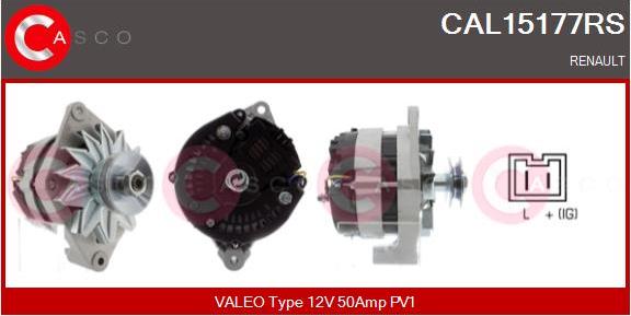 Casco CAL15177RS - Alternator furqanavto.az