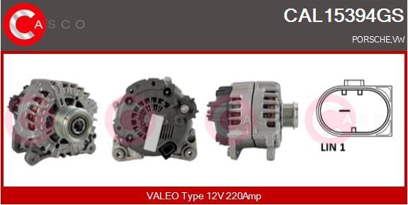 Casco CAL15394GS - Alternator furqanavto.az