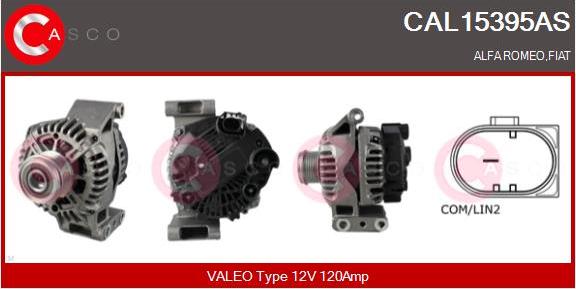 Casco CAL15395AS - Alternator furqanavto.az