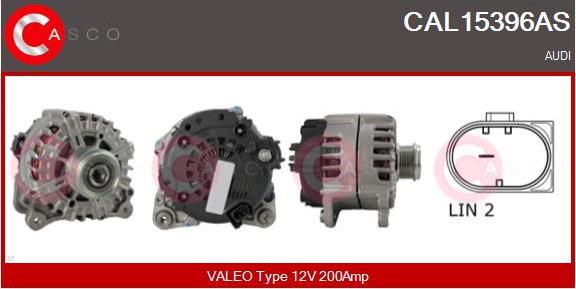 Casco CAL15396AS - Alternator furqanavto.az
