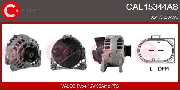 Casco CAL15344AS - Alternator furqanavto.az