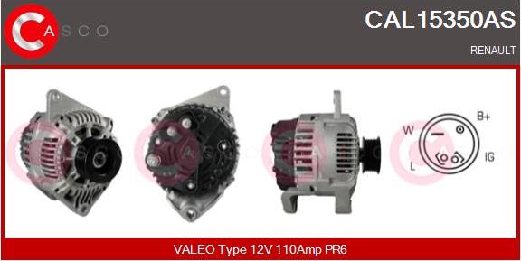 Casco CAL15350AS - Alternator furqanavto.az