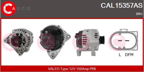 Casco CAL15357AS - Alternator furqanavto.az