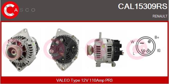 Casco CAL15309RS - Alternator furqanavto.az