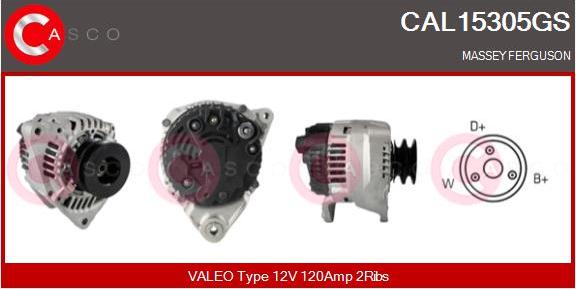 Casco CAL15305GS - Alternator furqanavto.az