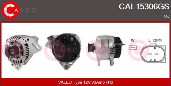 Casco CAL15306GS - Alternator furqanavto.az