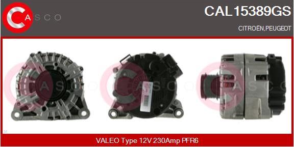 Casco CAL15389GS - Alternator furqanavto.az