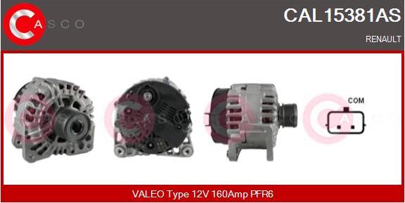 Casco CAL15381AS - Alternator furqanavto.az