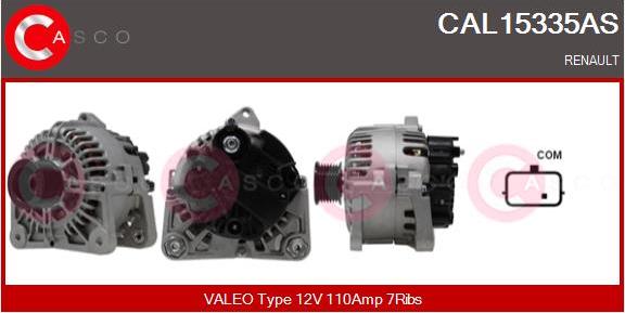 Casco CAL15335AS - Alternator furqanavto.az