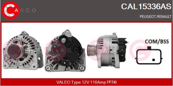 Casco CAL15336AS - Alternator furqanavto.az