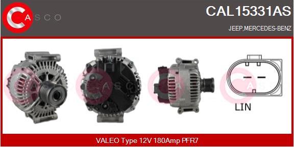 Casco CAL15331AS - Alternator furqanavto.az