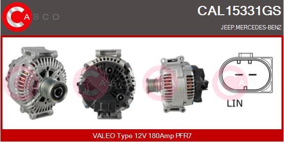 Casco CAL15331GS - Alternator furqanavto.az