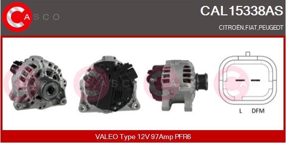 Casco CAL15338AS - Alternator furqanavto.az