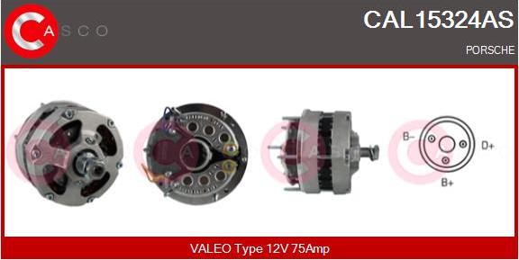 Casco CAL15324AS - Alternator furqanavto.az